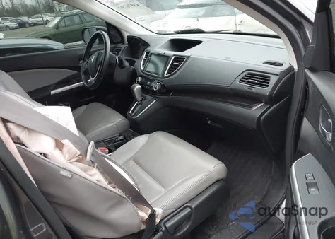 2015 Honda Cr-V Ex-L from USA, damaged, VIN 5J6RM4H74FL024274